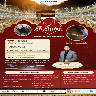 Umroh AL AMIN Special Series - Awal Musim Juli 2025